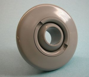 10-3500-GRY - Jet Wall Fitting,ITT,w/Eyeball & Ring,Gray - 10-3500-GRY - N