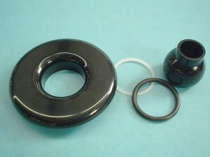 10-3955-BLK - Escutcheon Assy, Slimline, Blk, ITT - 10-3955-BLK
