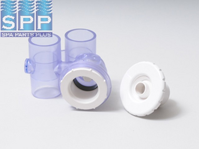 10-4940-WHT - Jet Assy,ITT,Micro Magna,Adjustable Flow,1 Inch S Air x 1 Inch S Water - 10-4940-WHT