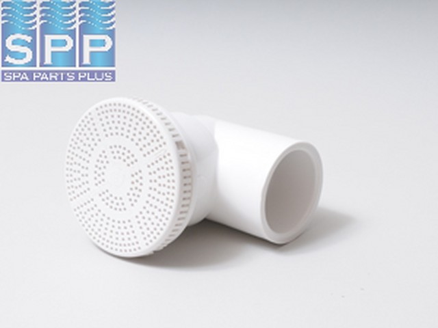 10-6909WHT-VGB - Suction Assembly, 90 Degree, Slimline, VGB Compliant - 10-6909WHT-VGB