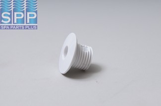 10210-WHT - Air Injector Wall Fitting,GGIND,Slotted,7/16 Inch IDx1-1/2 Inch OD,Wht - 10210-WHT