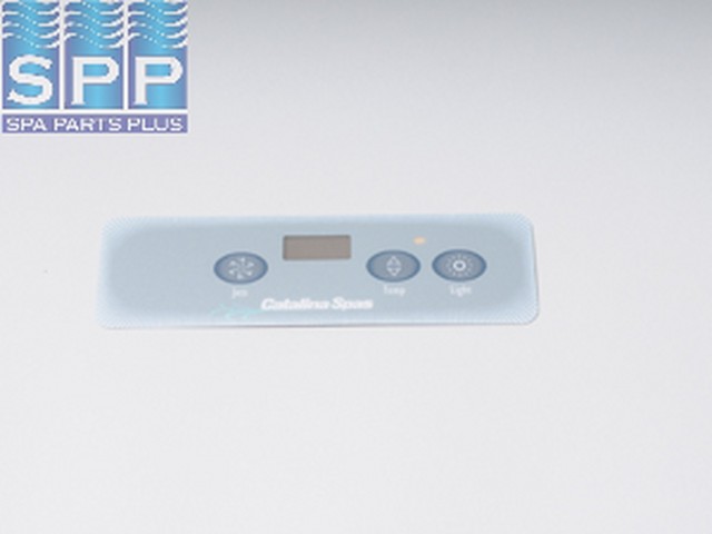 11005BAL - Spa Side Overlay,BALBOA,VL403(CAT100)Lite Duplex,3BTN,LED - 11005BAL
