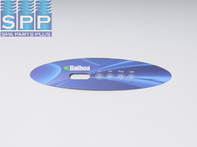 11725 - Spa Side Overlay,BALBOA,MVP/VL260,4BTN,LCD(For 55050 &53646) - 11725