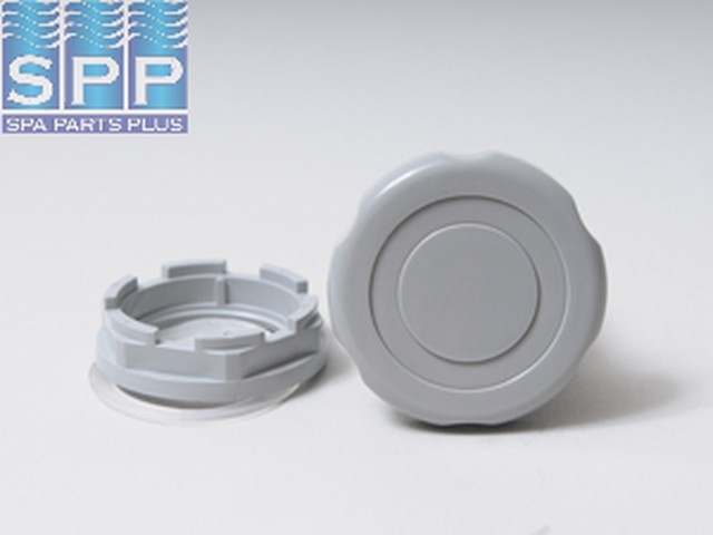 13565-CG - Air Control,G/GIND,Silent Scallop,1 Inch Plumb,1-3/4 Inch Hole,Gray - 13565-CG
