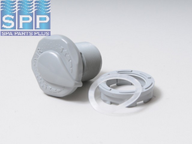 13584-CG - Air Control G/GIND,Designer Cap 1 Inch Plumb, 1-3/4 Inch Hole Gray - 13584-CG