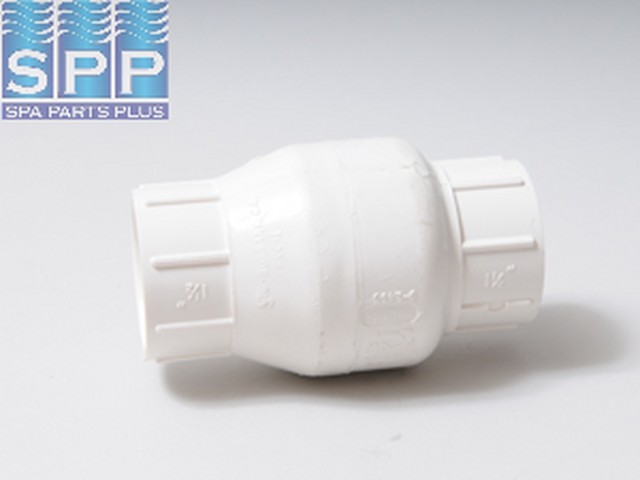 1520-15-WHT - Valve Assy,FLOCON(In Line Check)Swing,1.5 Inch S x 1.5 Inch S,White - 1520-15-WHT