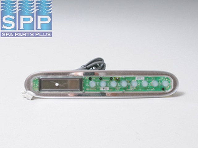 1580-0001 - Spa Side Cntrl,Electr,D-1(Gecko)TSC24,7BTN,LCD,8'Cbl,4 Pin - 1580-0001