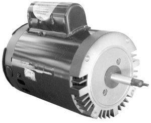 177060 - Pump Motor,AOSMITH,C-FACE Threaded,56J,2Sp,1HP,230V,6.3/2.3A - 177060