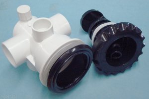 210-3001 - Jet Assy,WATERW,Quad-Flo Deluxe,Roto,1 Inch S Air x(1)2 Inch S Inlet x - 210-3001