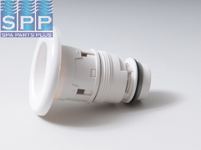 210-6060 - Jet Internal,WATERW,Adj.Poly,Pulsator,3-1/2 Inch Face,Smooth,Wht - 210-6060