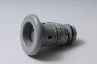 210-6067 - Jet Internal,WATERW,Adj.Poly,Pulsator,3-1/2 Inch Face,Smooth,Gray - 210-6067