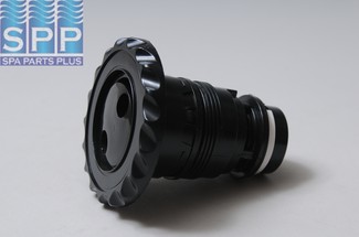 210-6071 - Jet Internal,WATERW,Deluxe Adj Poly,Pulsator,3-1/2 Inch Face,Blk - 210-6071