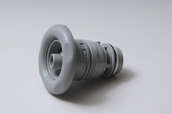 210-6517 - Jet Internal,WATERW,Adj.Poly,Roto,3-1/2 Inch Face,5-Scallop,Gray - 210-6517