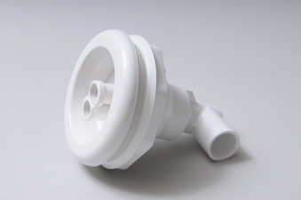 210-6610 - Jet Assy,WATERW,Power Storm,Twin Roto,5 Inch Face,Smooth,White, - 210-6610