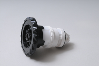 210-6701 - Jet Internal,WATERW,Deluxe Adj.Poly,Massage,3-1/2 Inch Face,Black - 210-6701