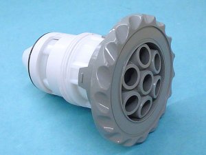 210-6707 - Jet Internal,WATERW,Deluxe Adj.Poly,Massage,3-1/2 Inch Face,Gray - 210-6707
