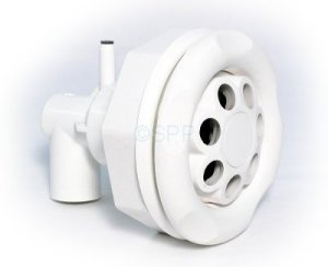 210-7670 - Jet Assy,WATERW,Power Storm,Massage,5 Inch Face,5-Scallop,White - 210-7670