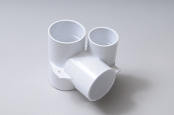 211-3050 - Jet Body,WATERW,Mini Gunite,Tee 2 Inch S x 1-1/2 Inch S x 2 Inch - 211-3050