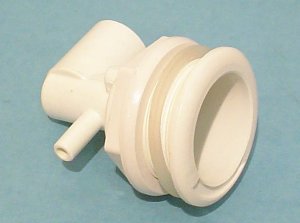 212-0320 - Jet Body,WATERW,Mini Storm,3/8 Inch B Air x 1/2 Inch S Wtr,w/Wall Ftg - 212-0320