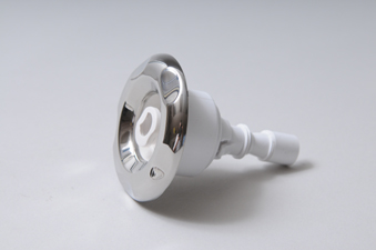 212-5420S - Jet Internal,WATERW,Mini Storm,Roto,3 Inch Face,5-Scallop,White - 212-5420S