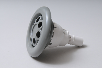 212-6657 - Jet Internal,WATERW,Power Storm,Massage,5 Inch Face,Smooth,Gray - 212-6657