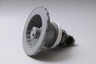 212-7207 - Jet Internal,WATERW,Jumbo Jet,Multi-Action,7-5/8 Inch Face,Gray - 212-7207