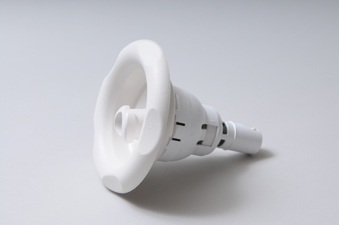 212-7600 - Jet Internal,WATERW,Power Storm,Roto,5 Inch Face,5-Scallop,White - 212-7600