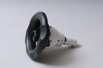 212-7601 - Jet Internal,WATERW,Power Storm,Roto,5 Inch Face,5-Scallop,Black - 212-7601