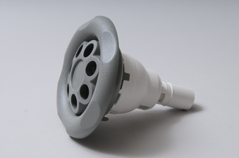 212-7747 - Jet Internal,WATERW,Power Storm,Massage,5 Inch Face,5 Scallop,Gry - 212-7747