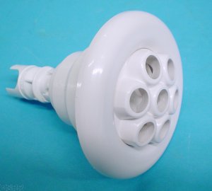 212-8020 - Jet Internal,WATERW,Poly Storm,Massage,3-3/8 Inch Face,Smooth,Wht - 212-8020