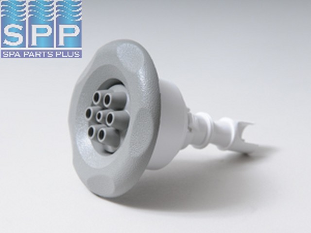 212-8377 - Jet Internal,WATERW,Mini Storm,Multi-Mssg,3 Inch Face,5-Sclp,Gray - 212-8377