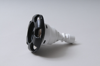 212-8571S - Jet Internal,WATERW,Poly Storm,Roto,3-5/8 Inch Face,Black/SS Trim - 212-8571S