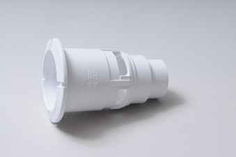 215-1070 - Jet Wall Fitting,WATERW,Poly Jet(Gunite)Old Style,White - 215-1070