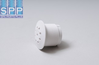 215-2180 - Air Injector Cap,WATERW,Top-Flo,1-1/8 Inch H,Threaded,White - 215-2180