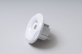 23520-120-000 - Jet Internal,CMP,Classic Poly,Whirly,2-1/2 Inch Face,5-Scllp,Wht - 23520-120-000