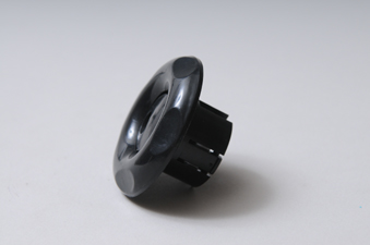 23520-124-000 - Jet Internal,CMP,Classic Poly,Whirly,2-1/2 Inch Face,5-Scallp,Blk - 23520-124-000