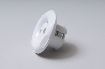 23520-130-000 - Jet Internal,CMP,Classic Poly,Pulsator,2-1/2 Inch Face,5-Sclp,Wht - 23520-130-000