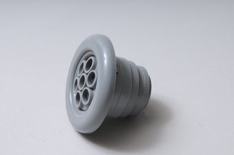 23530-041 - Jet Internal,CMP,Classic Poly,Massage,3-1/2 Inch Face,Smooth,Gray - 23530-041