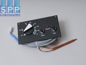 3-00-0012 - Spa Side Cntrl,Electr,RAMCO(Pre-1988)2BTN,Analog,w/T-Stat - 3-00-0012