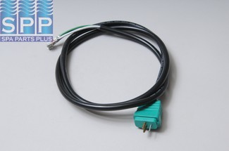 30-0270-48C - Cord,Hot AC,HYDROQ,Mate-N-Loc,48 Inch L,Green - 30-0270-48C