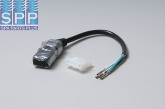 30-1302A-A6 - Adapter Cord,Blower,HYDROQ,4Pin Amp to Gecko in.Link,240V,6 Inch - 30-1302A-A6