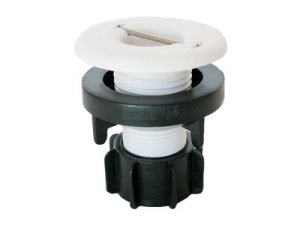 30387-WHT - Sensor Mount,BALBOA,Thru-Wall,3/8 Inch Bulb,White(Wet-Well) - 30387-WHT