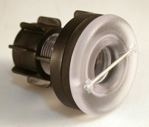 30388-CLR - Sensor Mount,BALBOA,Thru-Wall,3/8 Inch Bulb,Clear,(Wet-Well) - 30388-CLR