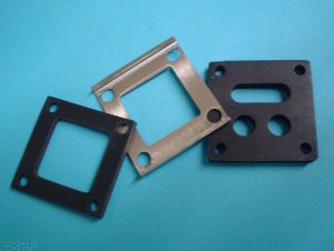 385 - Gasket, Heater, ACURA, 3 Piece Set, Used w/345 - 385