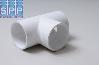 401-020 - Fittings PVC,Tee,HUGHES,2 Inch S x 2 Inch S - 401-020