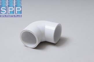406-010 - Fittings PVC,90 Degree Ell,HUGHES,1 Inch S x 1 Inch S - 406-010