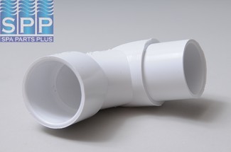 411-9100 - Fittings PVC,90 Degree Sweep Ell,WATERW,1-1/2 Inch Inch Spgx1-1/2 Inch S - 411-9100