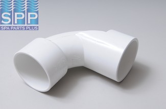 411-9150 - Fittings PVC,Sweep Ell,WATERW,2-1/2 Inch S x 2-1/2 Inch S - 411-9150
