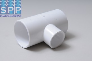 413-2120 - Fittings PVC,Tee,WATERW,2 Inch Spg x 2 Inch Spg x 1 Inch S - 413-2120