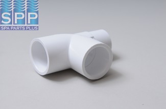 413-3010 - Fittings PVC,Reducer Tee,WATERW,1 Inch S x 1 Inch S x 1 Inch Spg/3/4 Inch S - 413-3010